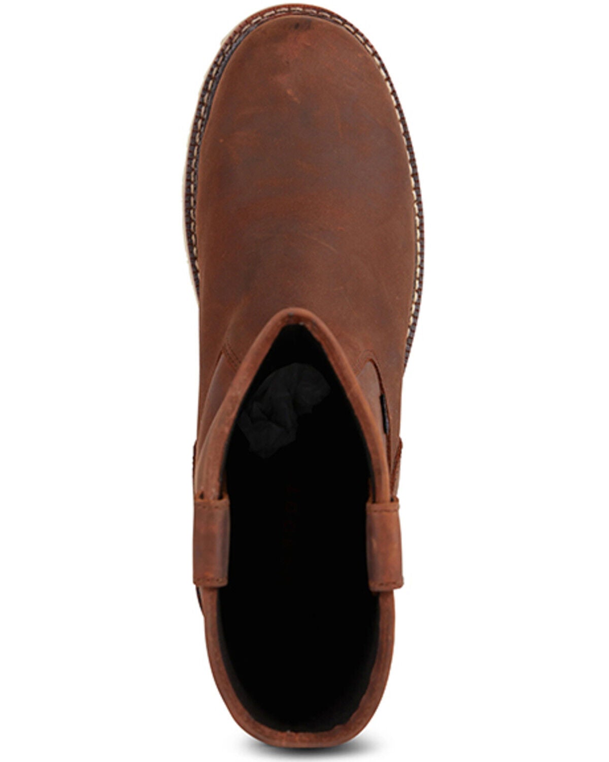 Image #5 - US Boot Men's 10" Condor Wellington Waterproof Work Boots - Composite Toe, Brown, hi-res