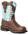 Image #1 - Ariat Women's Twill Western Performance Boots - Round Toe, , hi-res