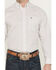 Image #3 - Ariat Men's Cesar Striped Geo Long Sleeve Button-Down Western Shirt, White, hi-res