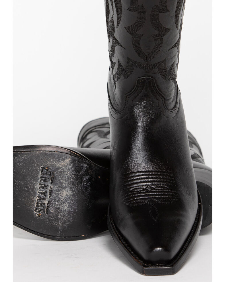 Shyanne Women's Black Cowgirl Boots - Snip Toe, Black, hi-res