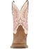 Image #4 - Durango Women's Westward Performance Western Boots - Broad Square Toe, Peach, hi-res