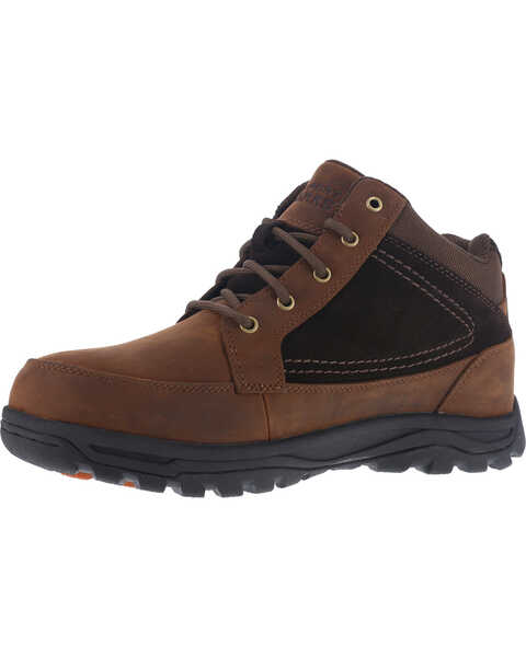 Image #2 - Rockport Men's Trail Hiker Boots - Steel Toe , Brown, hi-res
