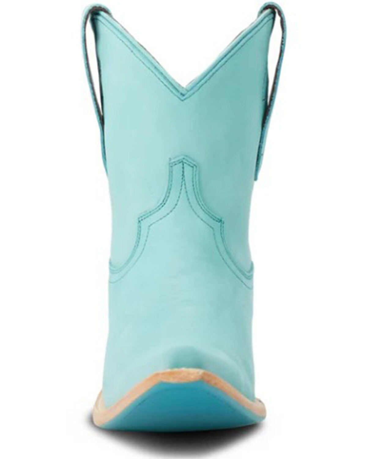 Image #4 - Lane Women's Emma Jane Western Booties - Snip Toe, Turquoise, hi-res