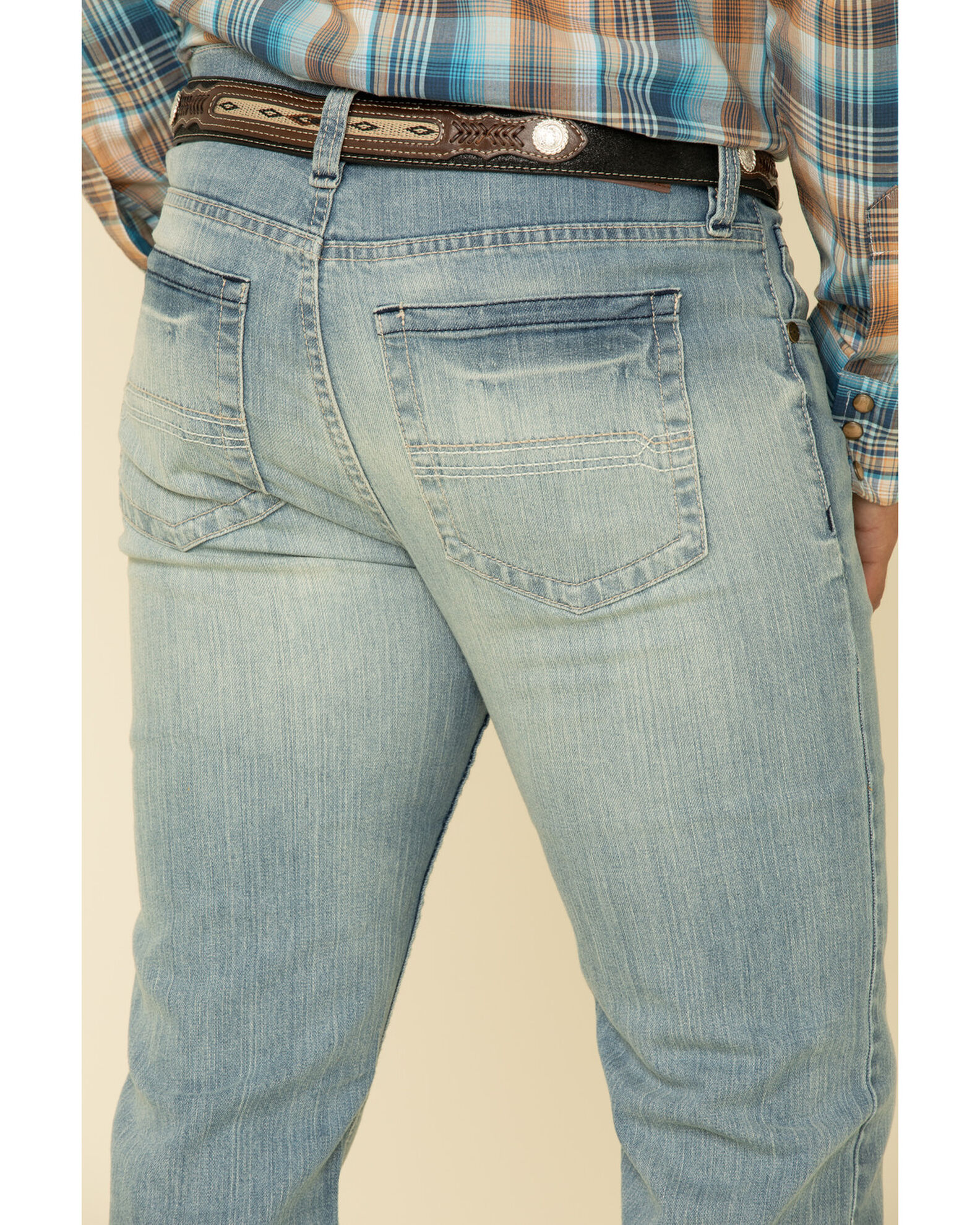 Product Name: Cody James Men's Crupper Light Wash Stretch Slim Straight  Jeans