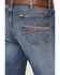 Wrangler 20X Men's Pickett Vintage Stretch Slim Bootcut Jeans - Long, Blue, hi-res