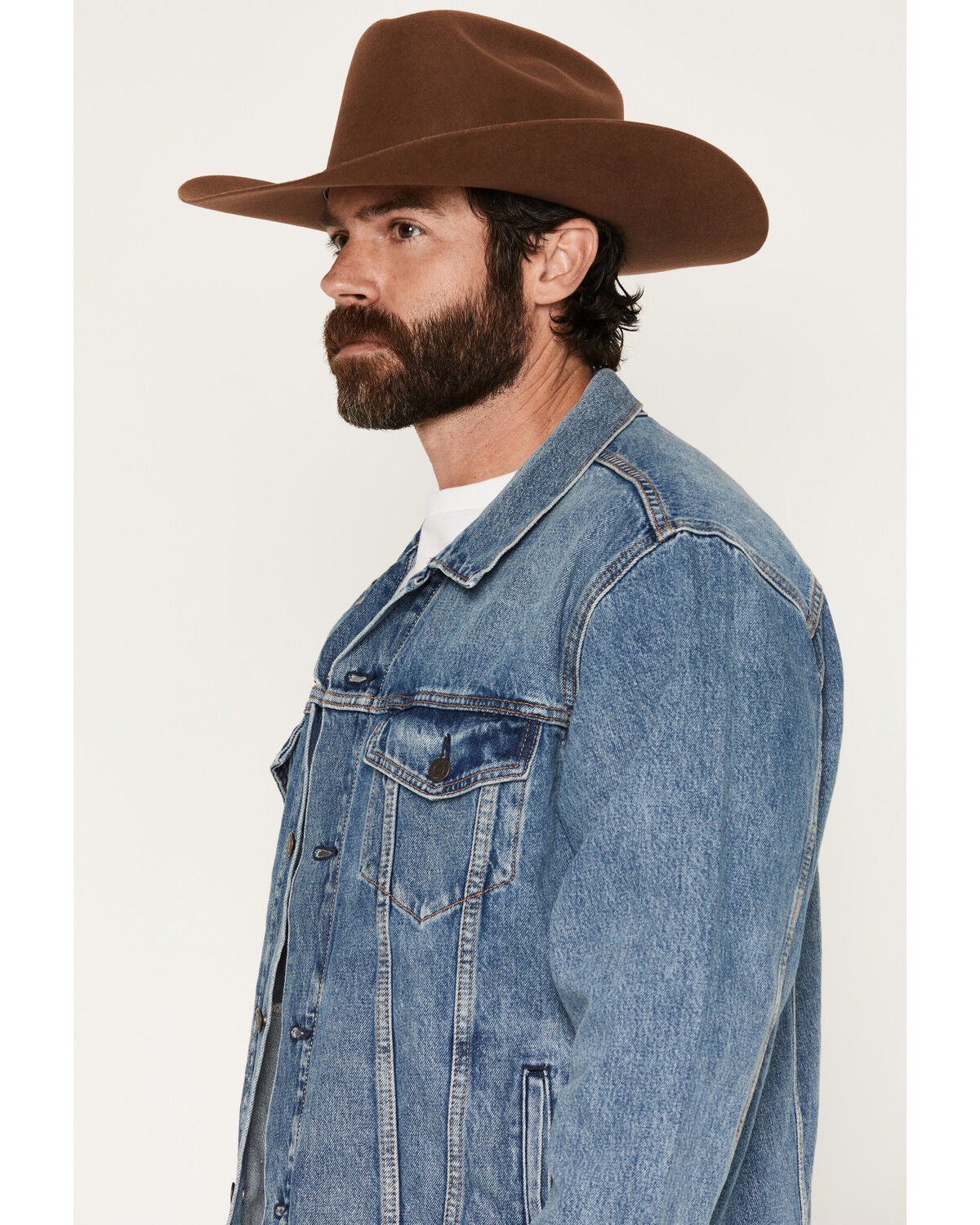 Image #2 - Levi's Men's Afternoon Streets Light Wash Relaxed Trucker Jacket, Light Wash, hi-res
