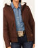 Image #3 - Outback Trading Co Women's Berber Lined Hooded Canvas Heidi Jacket, Brown, hi-res
