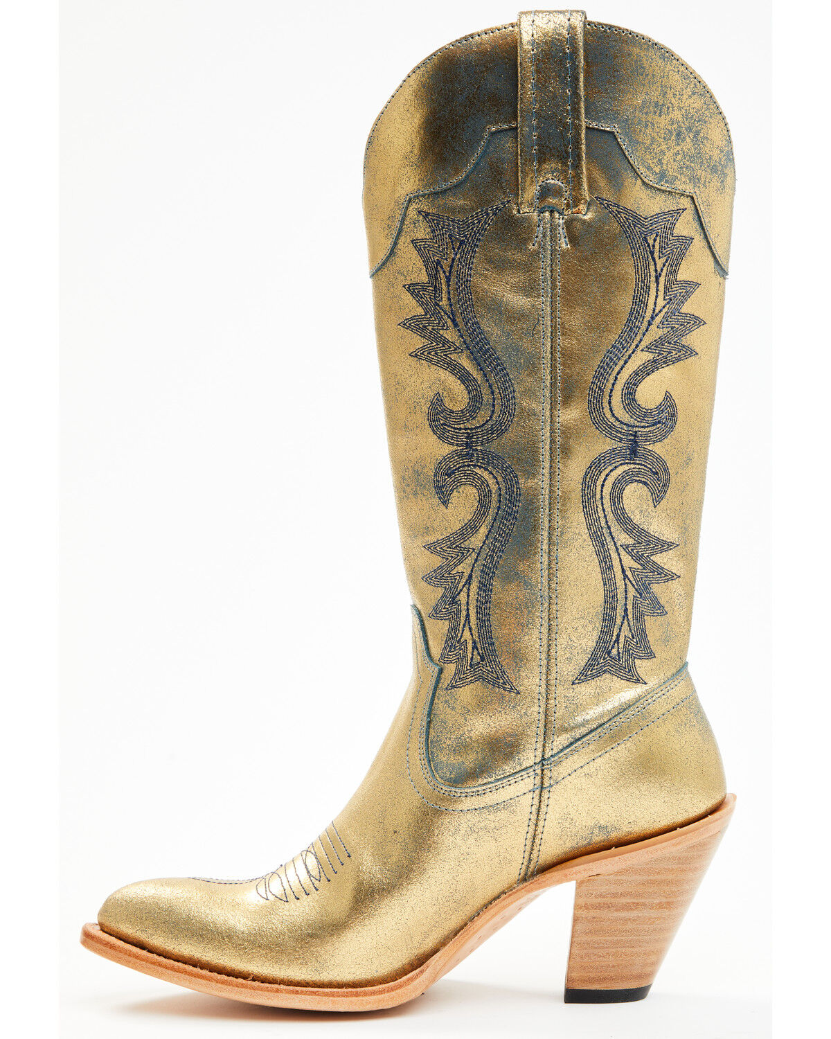 Image #3 - Shyanne Women's Sass Western Boots - Round Toe, Gold, hi-res