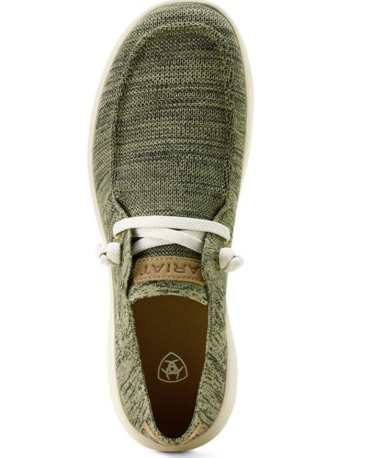 Image #6 - Ariat Men's Hilo Casual Shoes - Moc Toe, Olive, hi-res