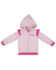 Image #2 - Wrangler Toddler Girls' Ruffle Hooded Jacket, Pink, hi-res
