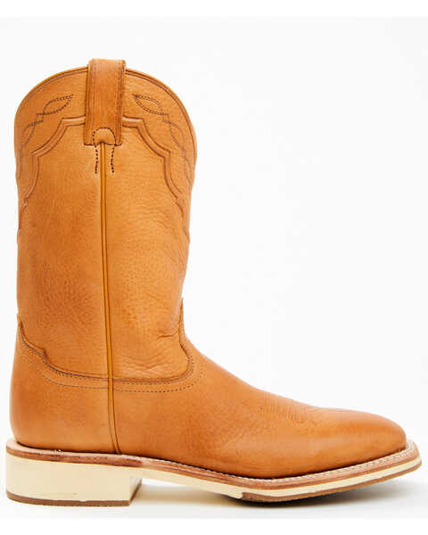 Image #2 - RANK 45® Men's Crepe Western Performance Boots - Broad Square Toe, Honey, hi-res