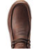 Image #4 - Ariat Men's Spitfire Western Shoes - Moc Toe, Brown, hi-res