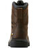 Image #3 - Ariat Men's 8" Turbo Waterproof Work Boots - Carbon Toe, Dark Brown, hi-res