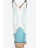 Image #4 - Smoky Mountain Girls' Wichita Western Boots - Square Toe, Light Blue, hi-res