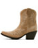 Image #2 - Ariat Women's Chandler Western Booties - Snip Toe, Taupe, hi-res