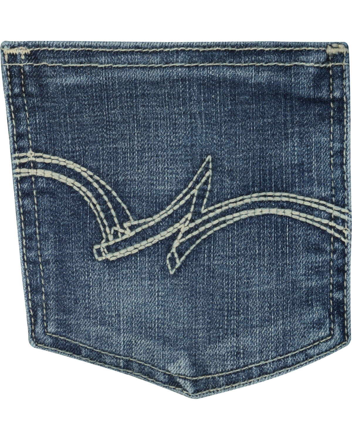 Image #2 - Wrangler Women's Straight Leg Jeans - Plus, Indigo, hi-res