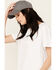 Image #2 - Dickies Women's Logo Short Sleeve Graphic Tee, White, hi-res
