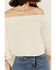 Image #3 - Shyanne Women's Embroidered Cut Out Off The Shoulder Top, Cream, hi-res