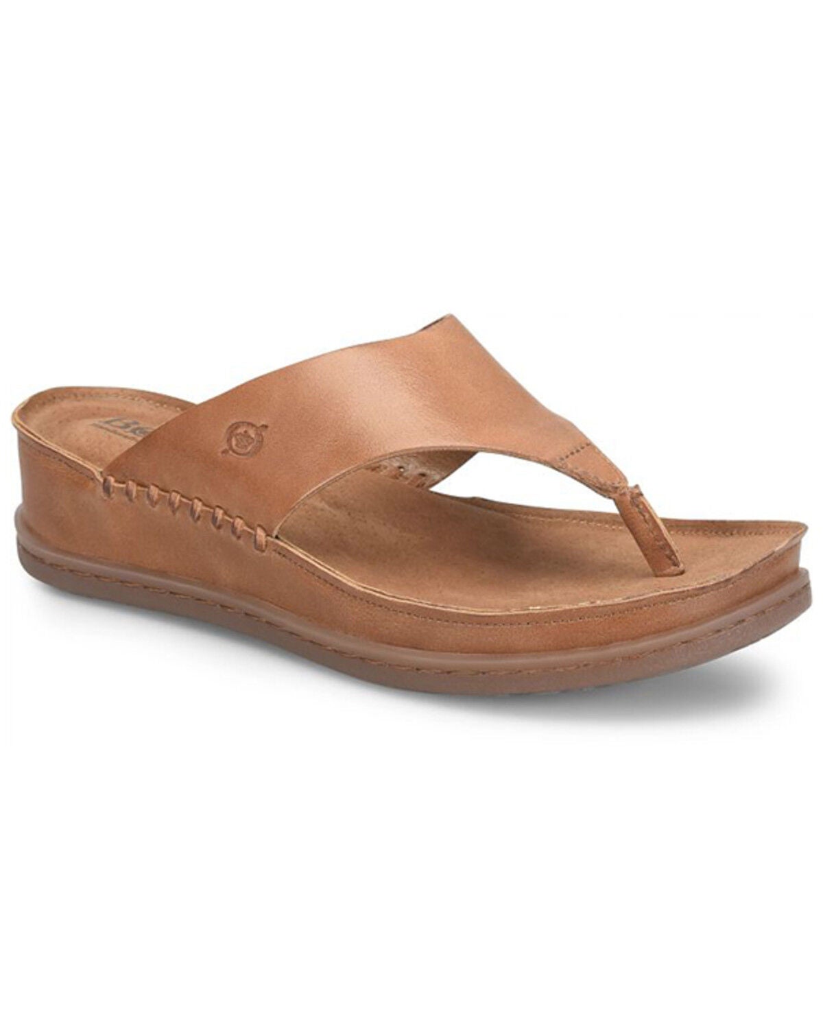 Born Women's Edie Platform Sandals, Brown, hi-res