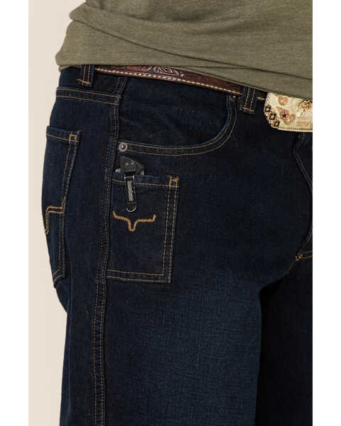 Image #5 - Kimes Ranch Men's Watson Mid Rise Relaxed Bootcut Jeans, Indigo, hi-res
