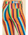 Ranch Dress'n Women's Serape Print Super Flare Jeans  , Multi, hi-res