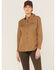 Image #1 - Ariat Women's Rebar Washed Twill Long Sleeve Button Down Work Shirt, Beige/khaki, hi-res