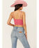 Image #4 - Free People Women's Amina Bralette, Pink, hi-res
