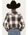 Image #4 - Cody James Boys' Plaid Print Long Sleeve Button-Down Flannel Shirt, Cream, hi-res