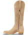 Image #3 - Lane Women's Plain Jane Suede Tall Western Boots - Round Toe, Beige, hi-res