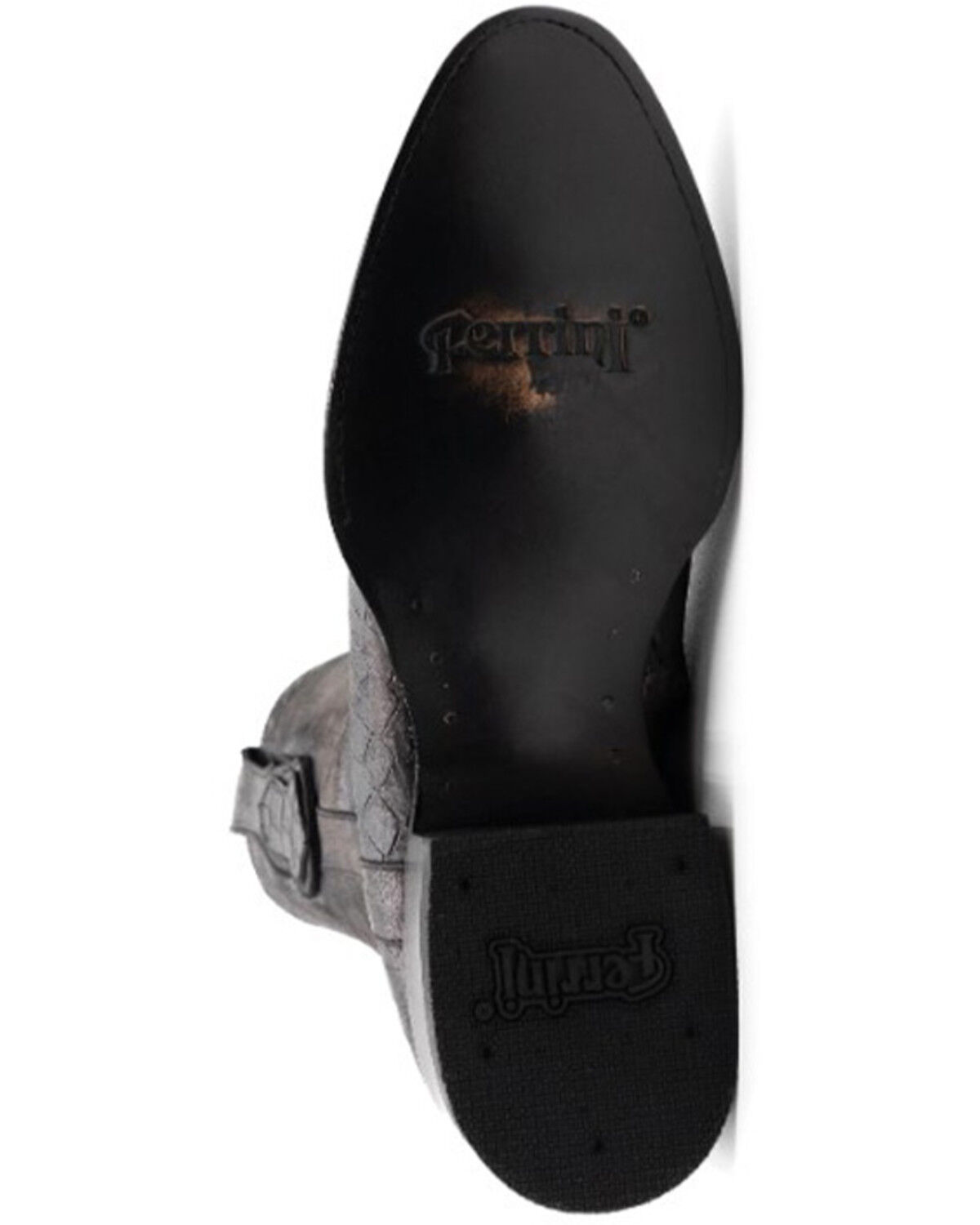 Image #6 - Ferrini Men's Winston Western Boots - Round Toe, Black, hi-res