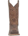 Image #4 - Laredo Men's Chauncy Western Boots - Broad Square Toe, Taupe, hi-res