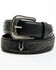 Image #1 - Cody James Men's Western Embroidered Belt, Black, hi-res