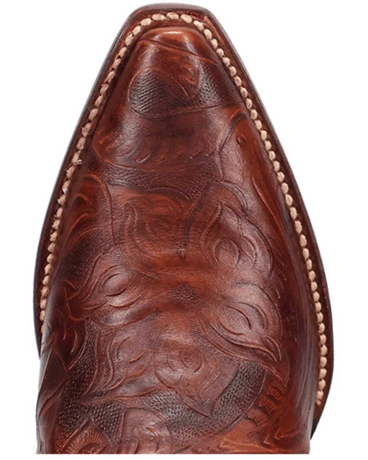 Image #6 - Dan Post Women's Andrinna Western Boots - Snip Toe, Brown, hi-res