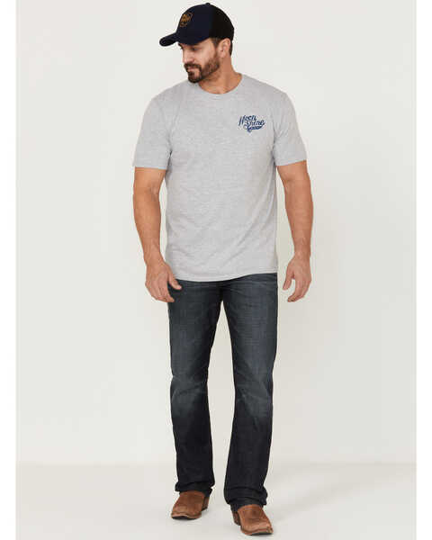 Image #2 - Moonshine Spirit Men's Trail Blazer Short Sleeve Graphic T-Shirt , White, hi-res
