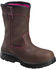 Image #1 - Avenger Women's Waterproof Wellington Work Boots - Composite Toe, Brown, hi-res