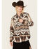 Image #1 - Idyllwind Women's Addy Southwestern Print Shacket , Dark Brown, hi-res