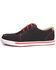 Image #3 - Twisted X Women's Tooled Casual Shoes - Moc Toe, Black, hi-res