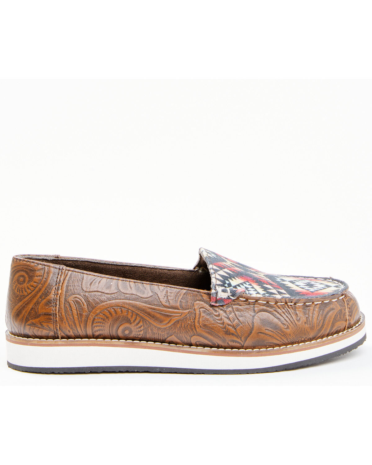 Image #2 - Myra Bag Women's Footing Casual Shoes - Moc Toe, Tan, hi-res