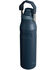 Image #2 - Stanley 36oz IceFlow&trade; Bottle with Fast Flow Lid, Navy, hi-res