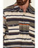Image #3 - North River Men's Oatmeal Lake Striped Long Sleeve Western Flannel Shirt, Oatmeal, hi-res