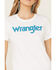 Wrangler Women's White Wrangler Graphic Tee , White, hi-res