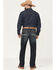 Image #3 - Ariat Men's Boot Barn Exclusive Bart Keith Dark Wash Relaxed Straight Denim Jeans - Big, Dark Wash, hi-res