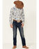Image #2 - Rock & Roll Denim Men's Navy Southwestern Print Long Sleeve Snap Western Shirt, Navy, hi-res