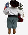 Image #3 - Santa's Workshop 12" Don't Mess With Texas Claus Figurine, Red, hi-res