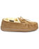 Image #2 - Superlamb Men's Shearling Slippers - Moc Toe, Medium Brown, hi-res