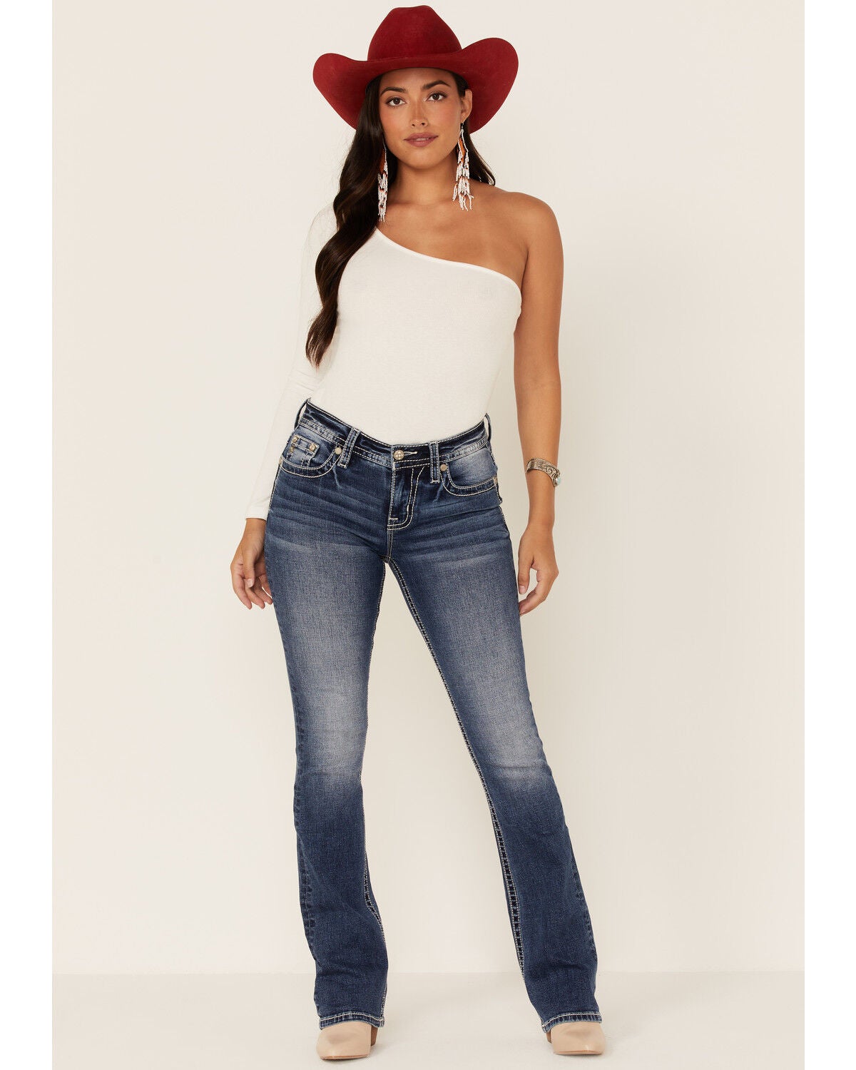 Graceful Angel Bootcut Jeans 