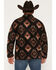Image #4 - Cody James Men's Saddleback Southwestern Print Polar Fleece 1/4 Snap Pullover, Black, hi-res
