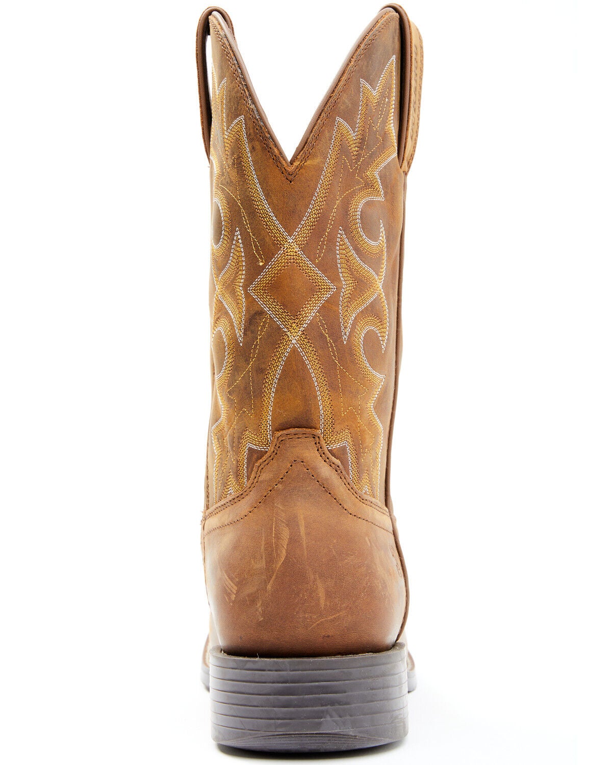 Image #5 - Durango Men's Boot Barn Exclusive Westward Western Performance Boots - Broad Square Toe, Brown, hi-res