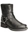 Harley Davidson El Paso Harness Zipper Motorcycle Boot, Black, hi-res