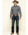 Image #6 - Cinch Men's Ian Dark Wash Slim Bootcut Rigid Denim Jeans, Indigo, hi-res